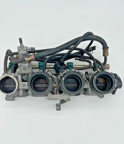 02 03 Honda CBR 954 RR 954RR CBR954RR Throttle Bodies Fuel Injectors Regulator